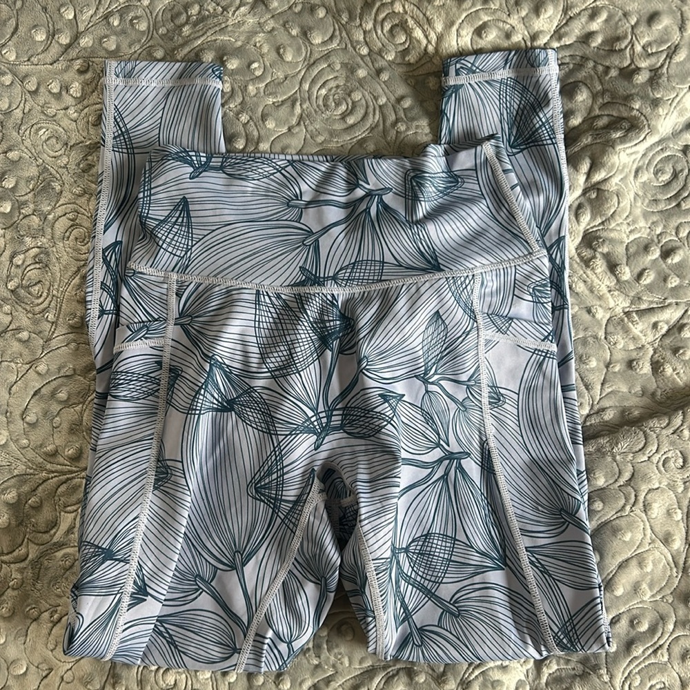 Buffbunny Limitless Leggings (S) Citrus Blue
